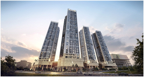 경남 진주 '아너스 웰가 진주' 단지 투시도 <STS개발 제공>